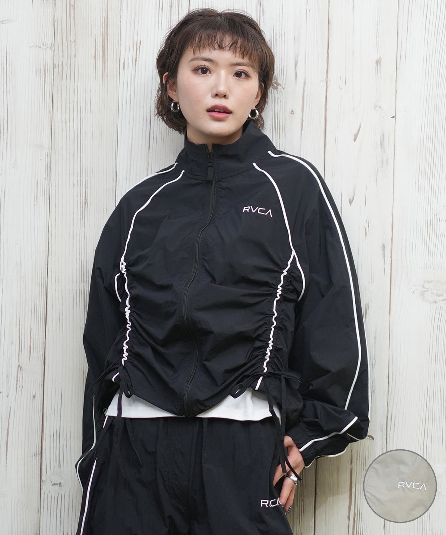 RVCA ルーカ レディース ジャケット トラックジャケット BF043-755(ABS-M)