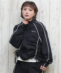 RVCA ルーカ レディース ジャケット トラックジャケット BF043-755(BLK-M)