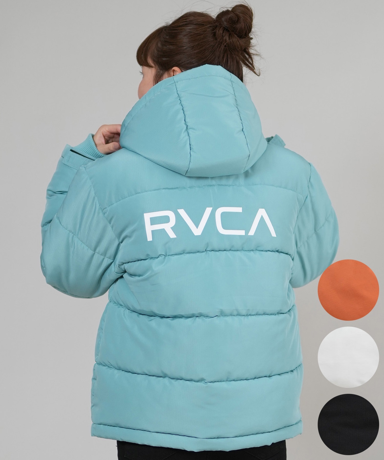 RVCA ルーカ ジャケット レディース バックプリント ロゴ BALANCE 