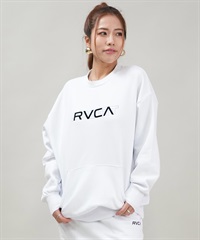 RVCA ルーカ トレーナー レディース ロゴ 薄手 ポケット セットアップ対応 SPORT CREW BF043-033
