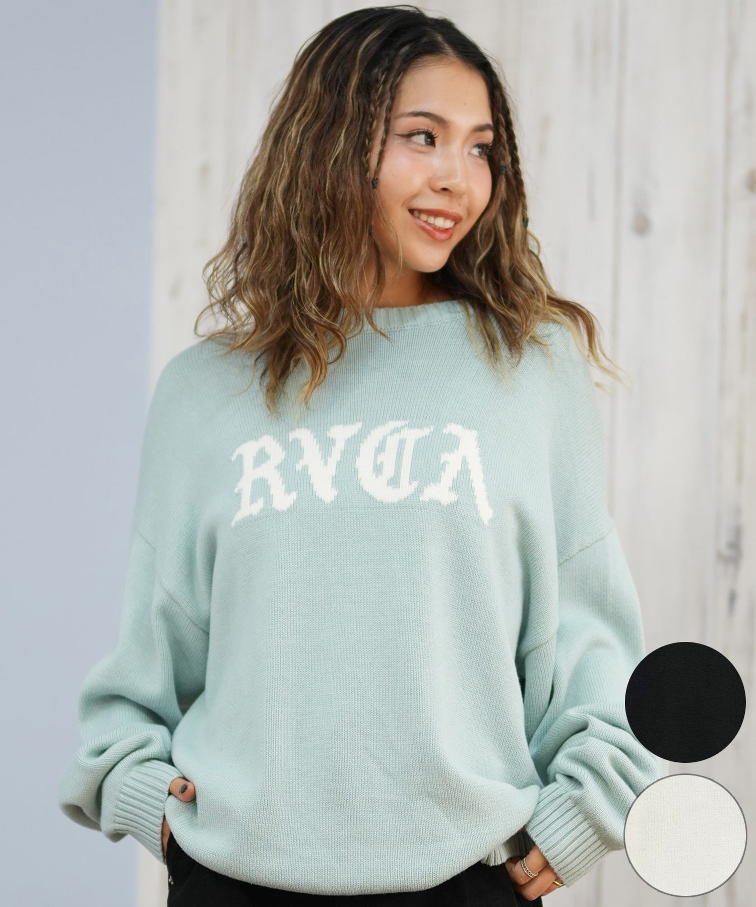 RVCA ニット RVCA（ルーカ） セーター ニット メンズ RS BIG RVCA KNIT セーター