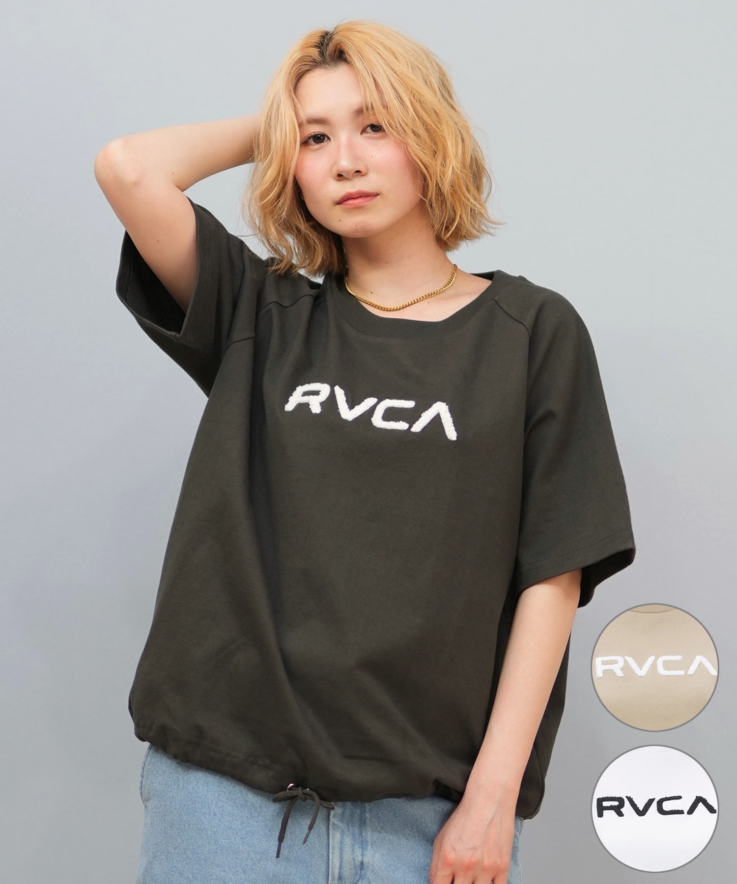 RVCA ルーカ 半袖 Tシャツ レディース ロゴ SPORT SS TEE BF043