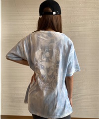 RVCA ルーカ 半袖 Tシャツ レディース バックプリント BUTTERFLY LOOSE FIT SS TEE BF043-215