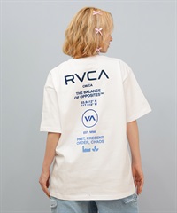 RVCA ルーカ 半袖 Tシャツ レディース バックプリント ロゴ SOUVENIR LOOSE FIT ST BF043-P20