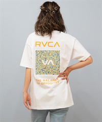 RVCA ルーカ 半袖 Tシャツ レディース バックプリント フラワープリント BF04C-200