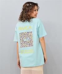 RVCA ルーカ 半袖 Tシャツ レディース バックプリント フラワープリント BF04C-200