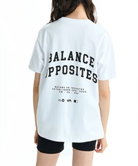 RVCA ルーカ 半袖 Tシャツ レディース ロゴ オーバーサイズ バックプリント ARCH RVCA LOOSE FIT ST BF04C-202