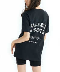 RVCA ルーカ 半袖 Tシャツ レディース ロゴ オーバーサイズ バックプリント ARCH RVCA LOOSE FIT ST BF04C-202