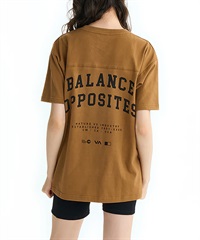 RVCA ルーカ 半袖 Tシャツ レディース ロゴ オーバーサイズ バックプリント ARCH RVCA LOOSE FIT ST BF04C-202