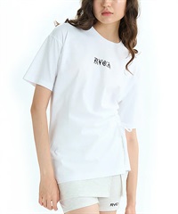 RVCA ルーカ 半袖 Tシャツ レディース ロゴ ボタン WILD RVCA LOOSEFIT ST BF04C-203