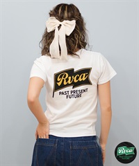 RVCA ルーカ 半袖 Tシャツ レディース バックプリント ショート丈 BF04C-206