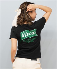 RVCA ルーカ 半袖 Tシャツ レディース バックプリント ショート丈 BF04C-206