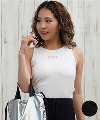 RVCA ルーカ タンクトップ レディース クロップド丈 ショート丈 リブ BF043-P35