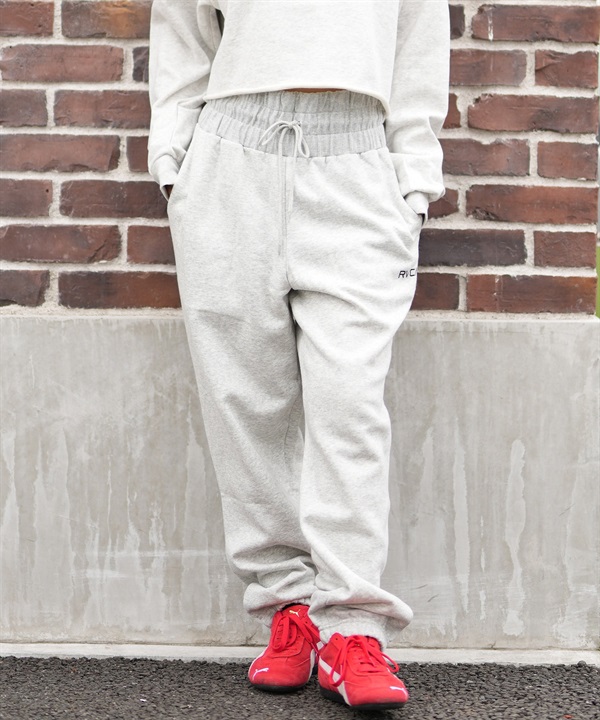 RVCA ルーカ ロングパンツ レディース スウェット パンツ BOXER SWEAT RVCA LONG PNT BF044-P70