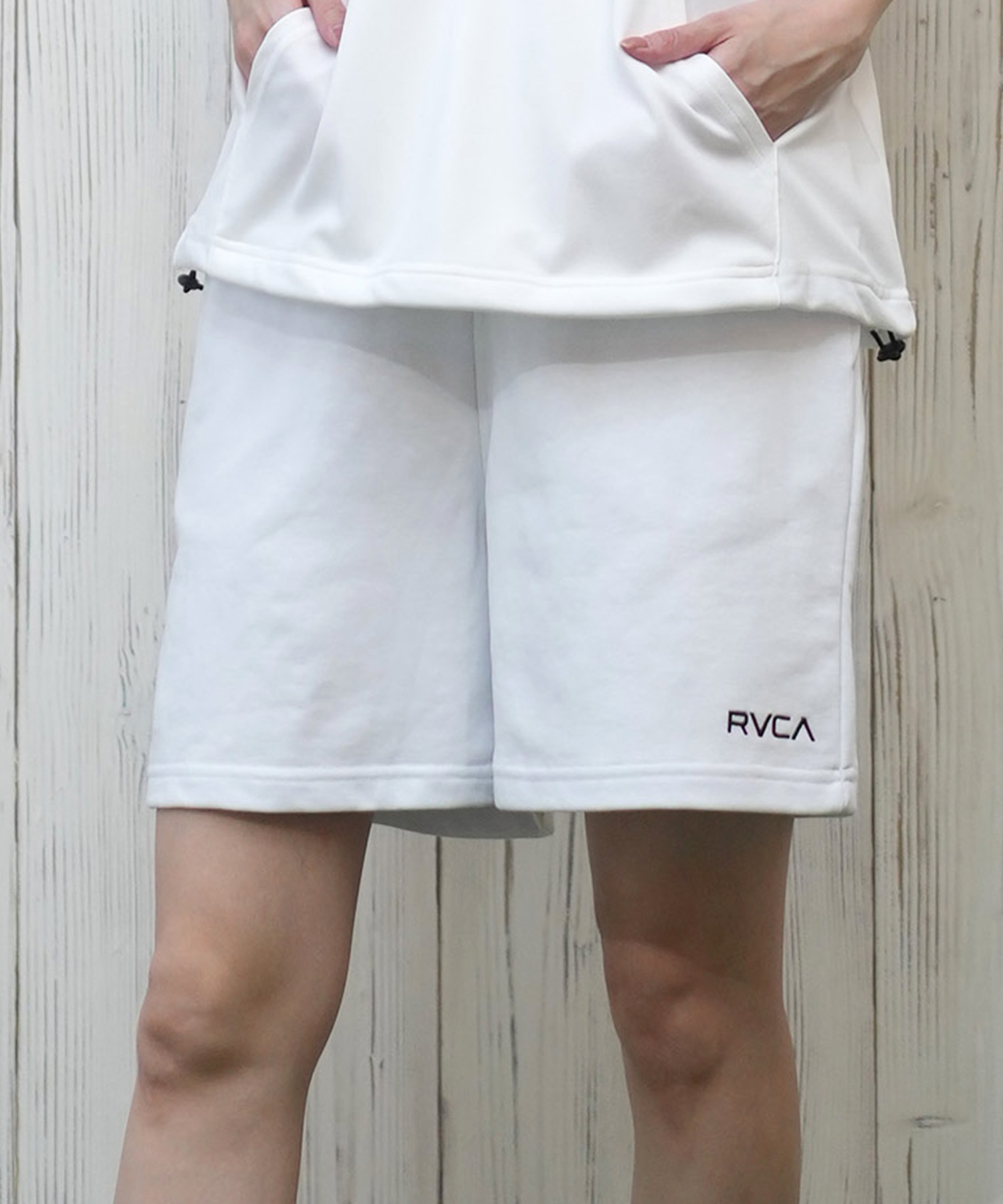 RVCA ルーカ ショートパンツ レディース スウェットショーツ