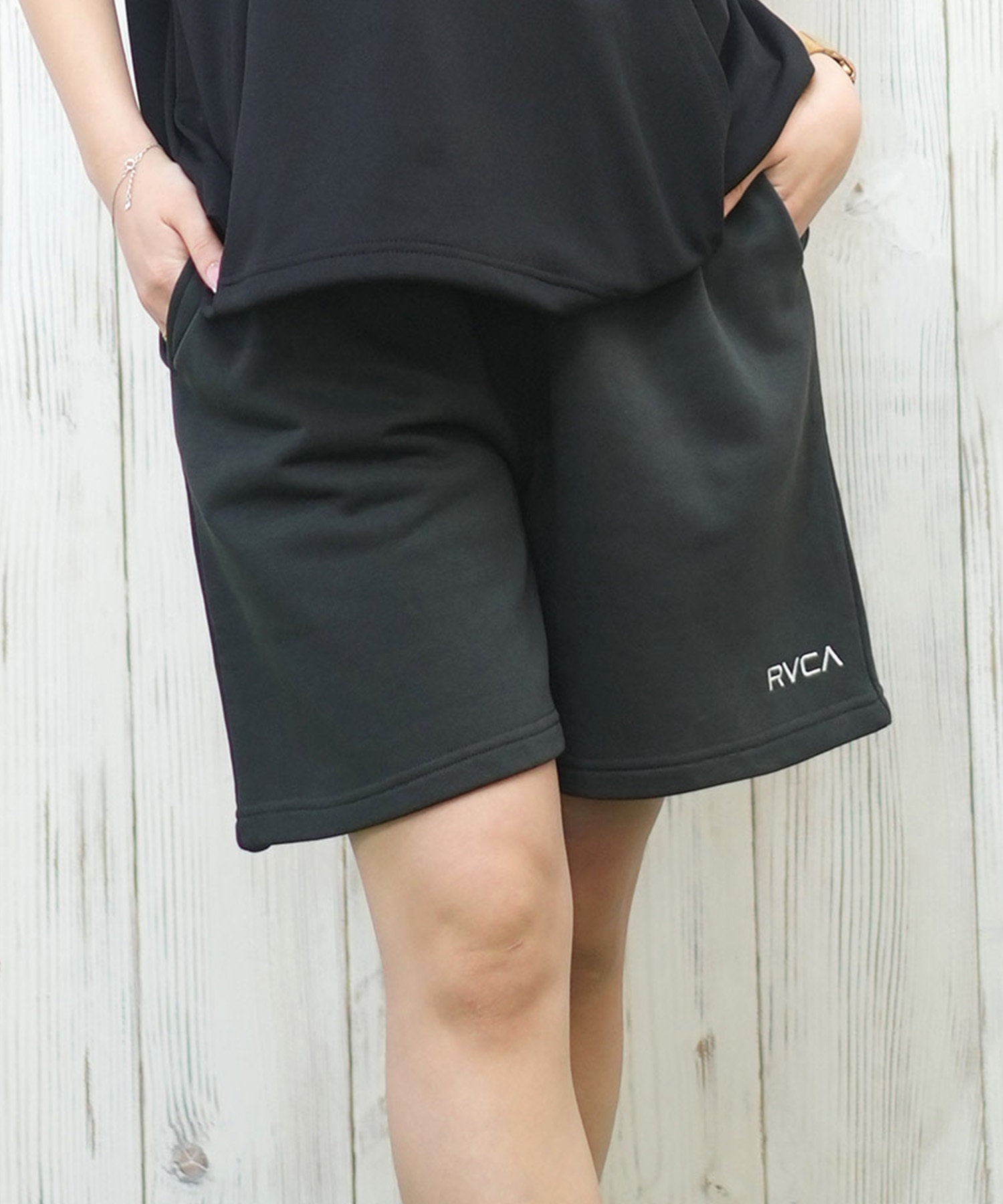 RVCA ルーカ ショートパンツ レディース スウェットショーツ