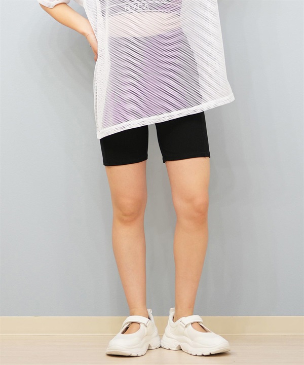 RVCA ルーカ ハーフパンツ ショートパンツ レディース リブショーツ ワンポイント ロゴ BF04C-652