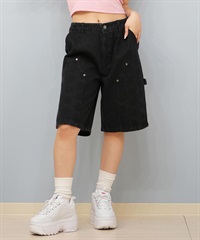 RVCA ルーカ ハーフパンツ ショートパンツ レディース デニム パンツ Gパン BF04C-653