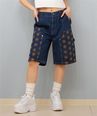 RVCA ルーカ ハーフパンツ ショートパンツ レディース デニム パンツ Gパン BF04C-653