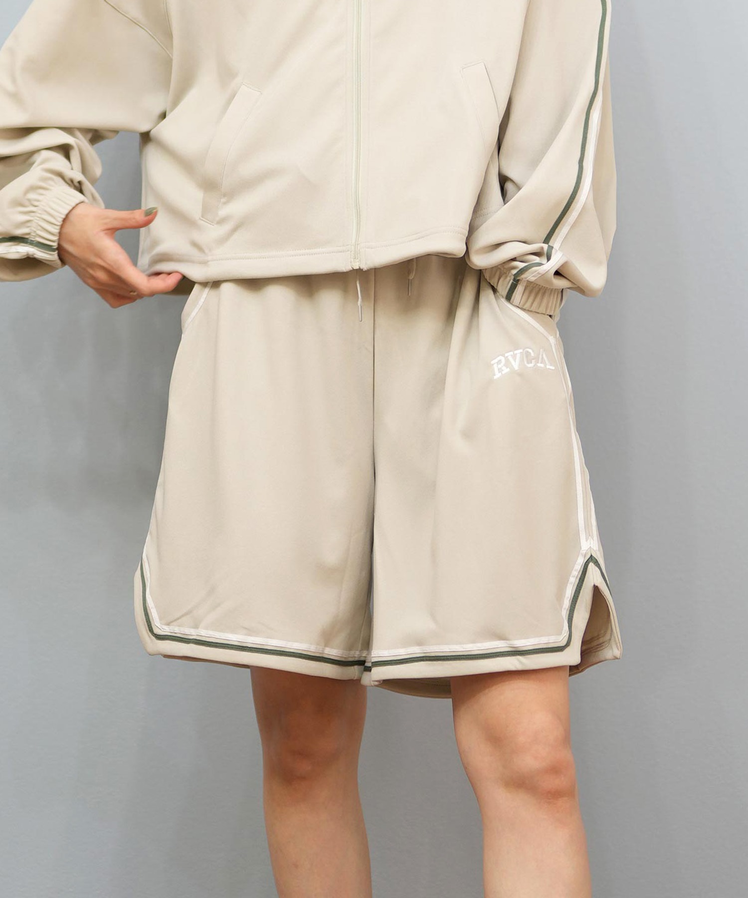 RVCA ルーカ 水着 トランクス レディース ショートパンツ ハーフパンツ パイピング 水陸両用 UVカット BF04C-P65(WSD-M)