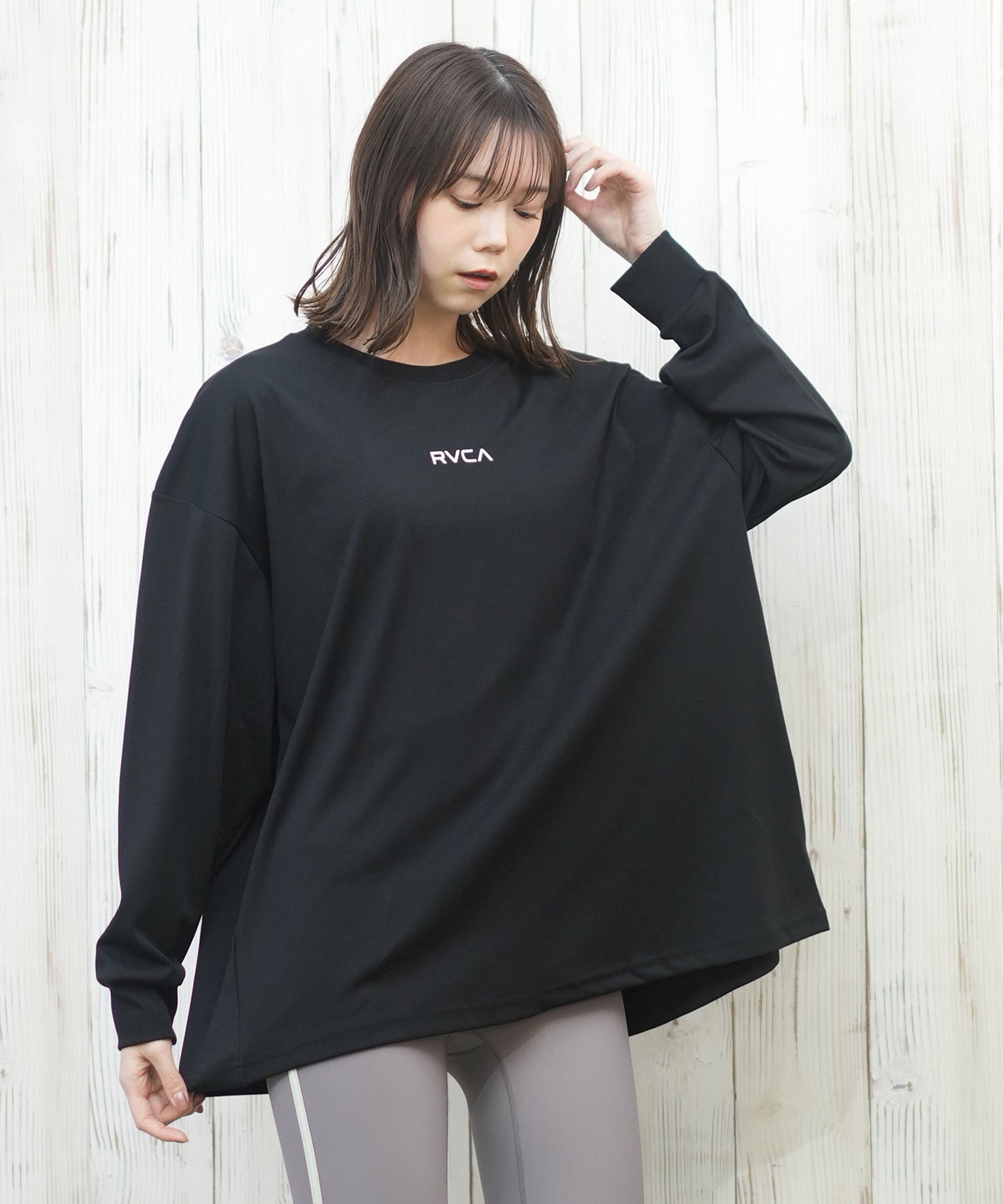 RVCA ルーカ ラッシュガード レディース 長袖 Tシャツ ロンT