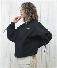 RVCA ルーカ ラッシュガード レディース パーカー ジップアップ 水陸両用 UVカット UTILITY LIGHT JACKET BF043-852