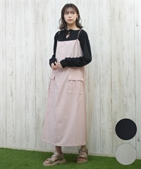 RVCA ルーカ ラッシュガード レディース ワンピース スリップドレス ロング丈 ワンポイント ロゴ 水陸両用 UVカット BF043-851