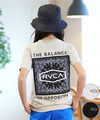 RVCA ルーカ 半袖 Tシャツ キッズ KIDS BANDANA BALANCE ST BF045-P20