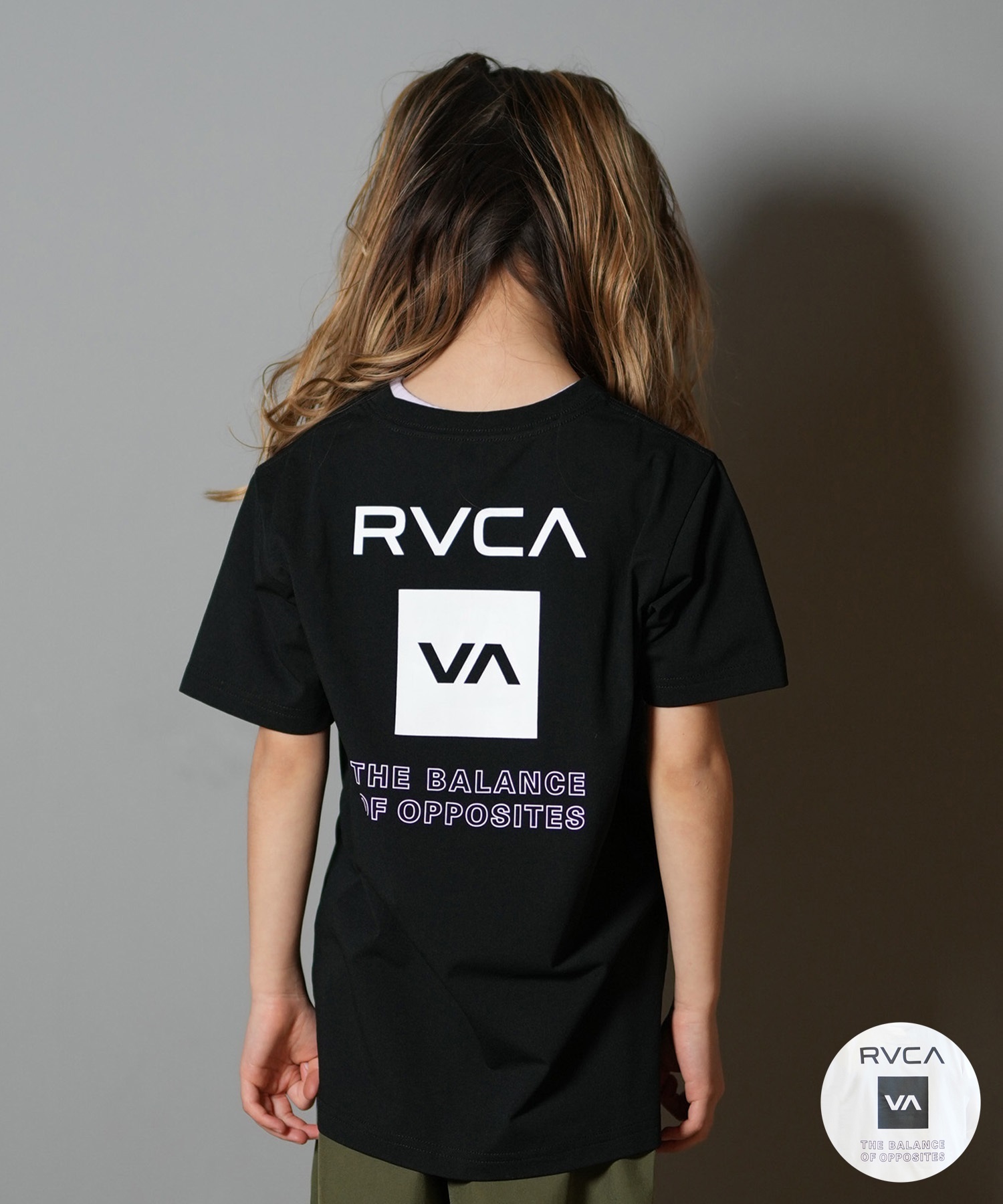 RVCA ルーカ 半袖 Tシャツ キッズ KIDS POSTING RVCA ST BF045