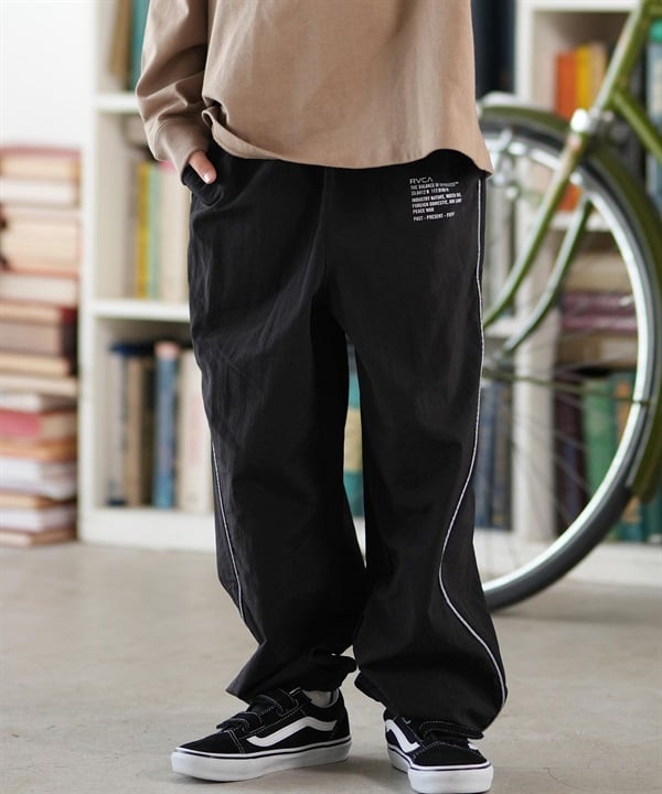 RVCA ルーカ ロングパンツ キッズ ジュニア 子供 セットアップ対応 MIL NYLON PT BF046-705