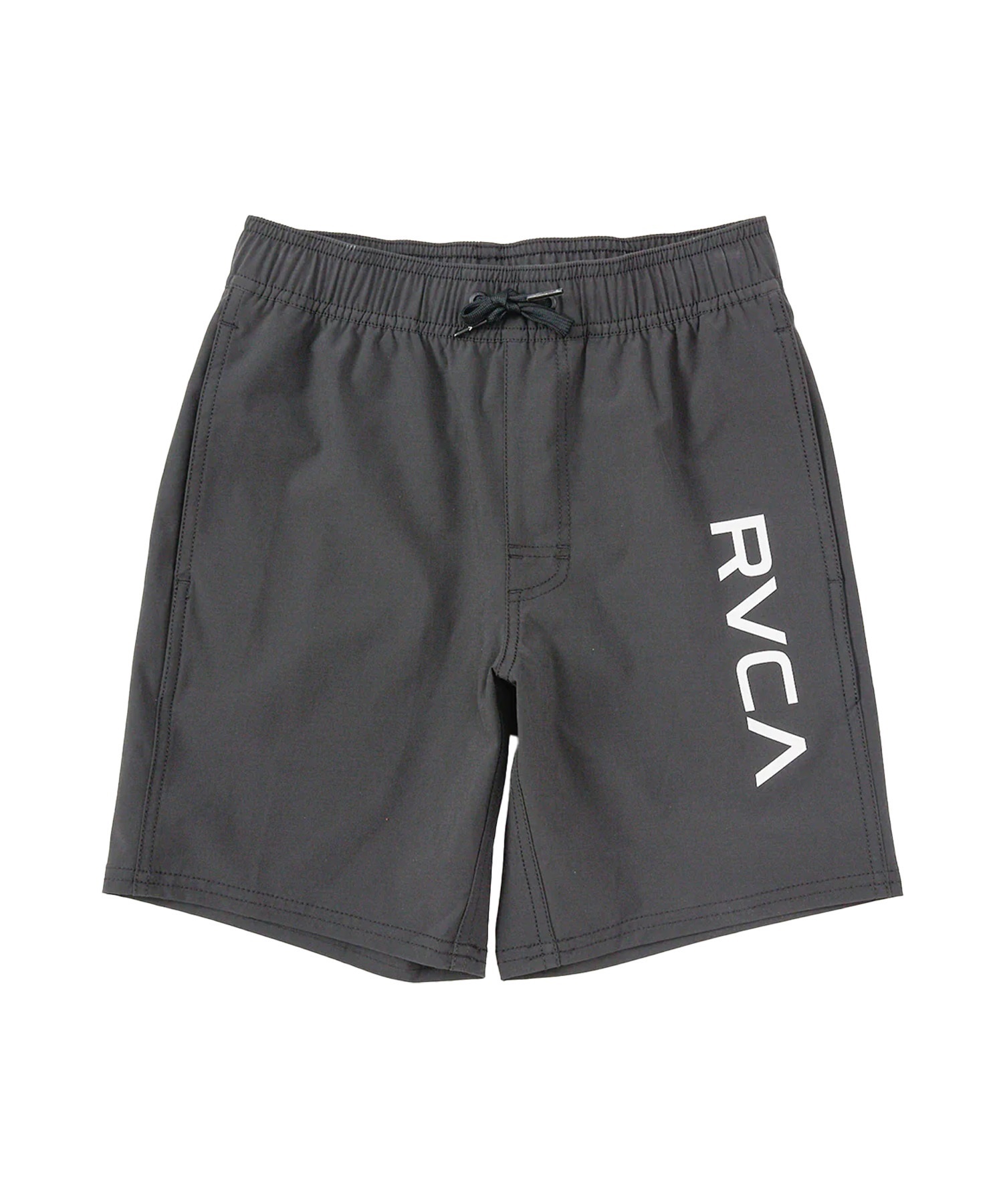 RVCA ルーカ 水着 トランクス 海パン キッズ ジュニア 子供 ELASTIC BS ボードショーツ BF045-500(BLK-130cm)