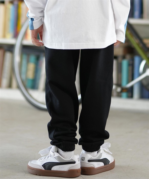 RVCA ルーカ ロングパンツ キッズ ジュニア 子供 スウェット パンツ ロゴ ARCH COLLEGE SWEAT PANTS BF046-730