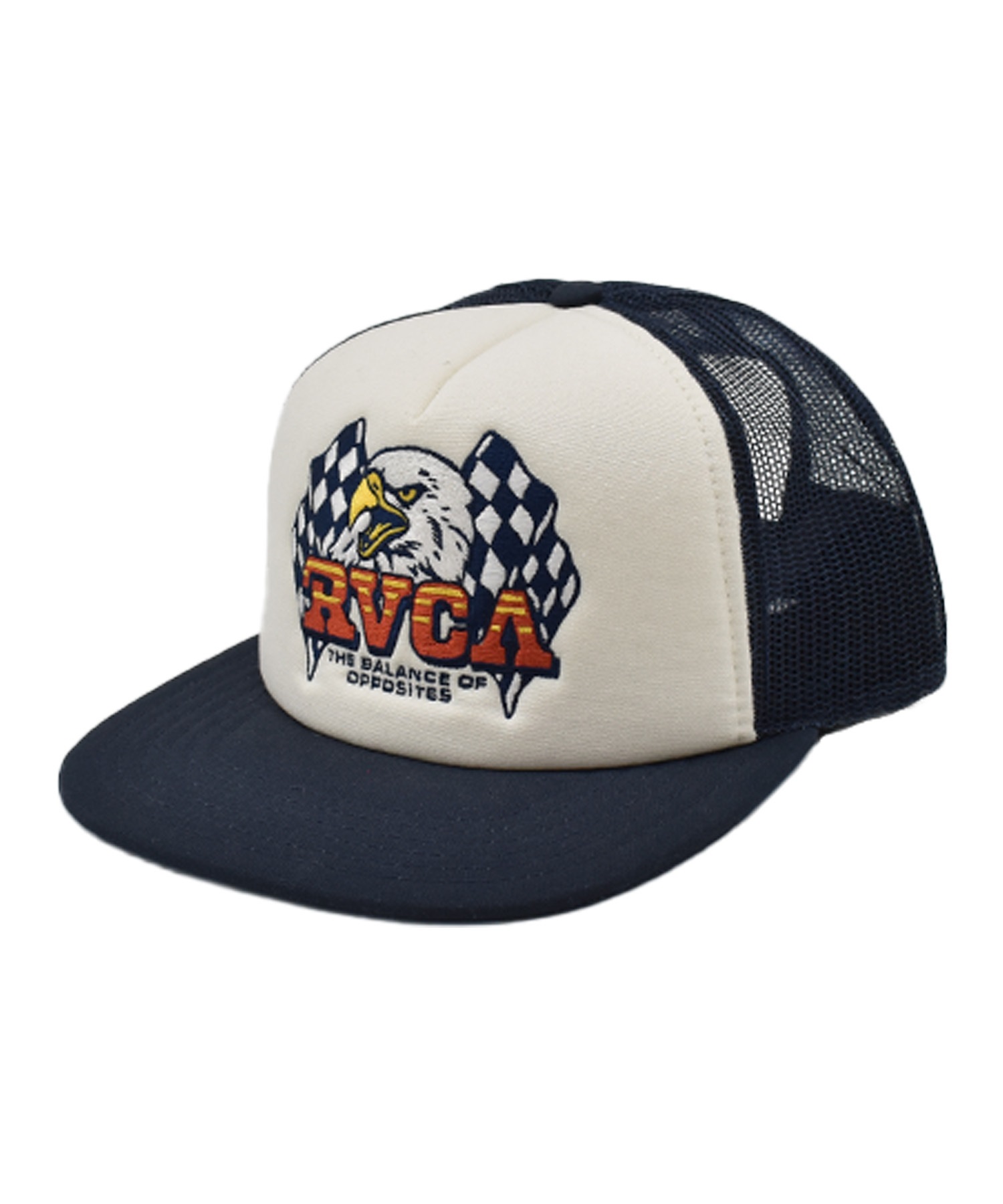 RVCA ルーカ キャップ メッシュキャップ ロゴ SPEED EAGLE TRUCKER