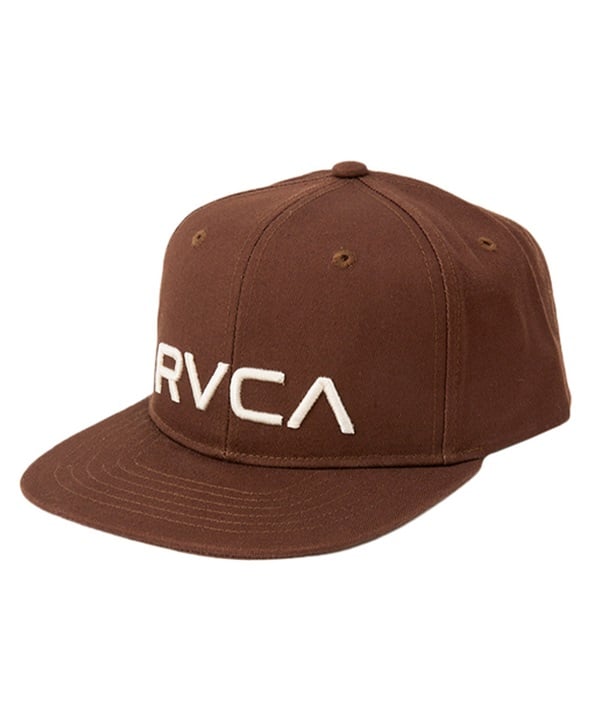 RVCA ルーカ キャップ ロゴ TWILL SNAPBACKⅡ BF041-950