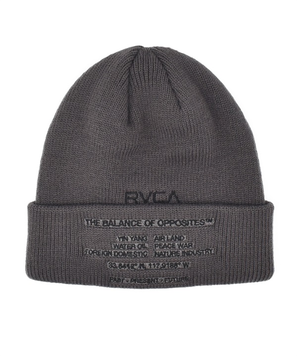 RVCA ルーカ ビーニー ニット帽 SIGNAL BEANIE BF042-907