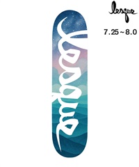 LESQUE レスケ スケートボード デッキ デッキテープ無料 7.25inch,8.0inch NEBULA ムラサキスポーツ(BLUE-8inch)