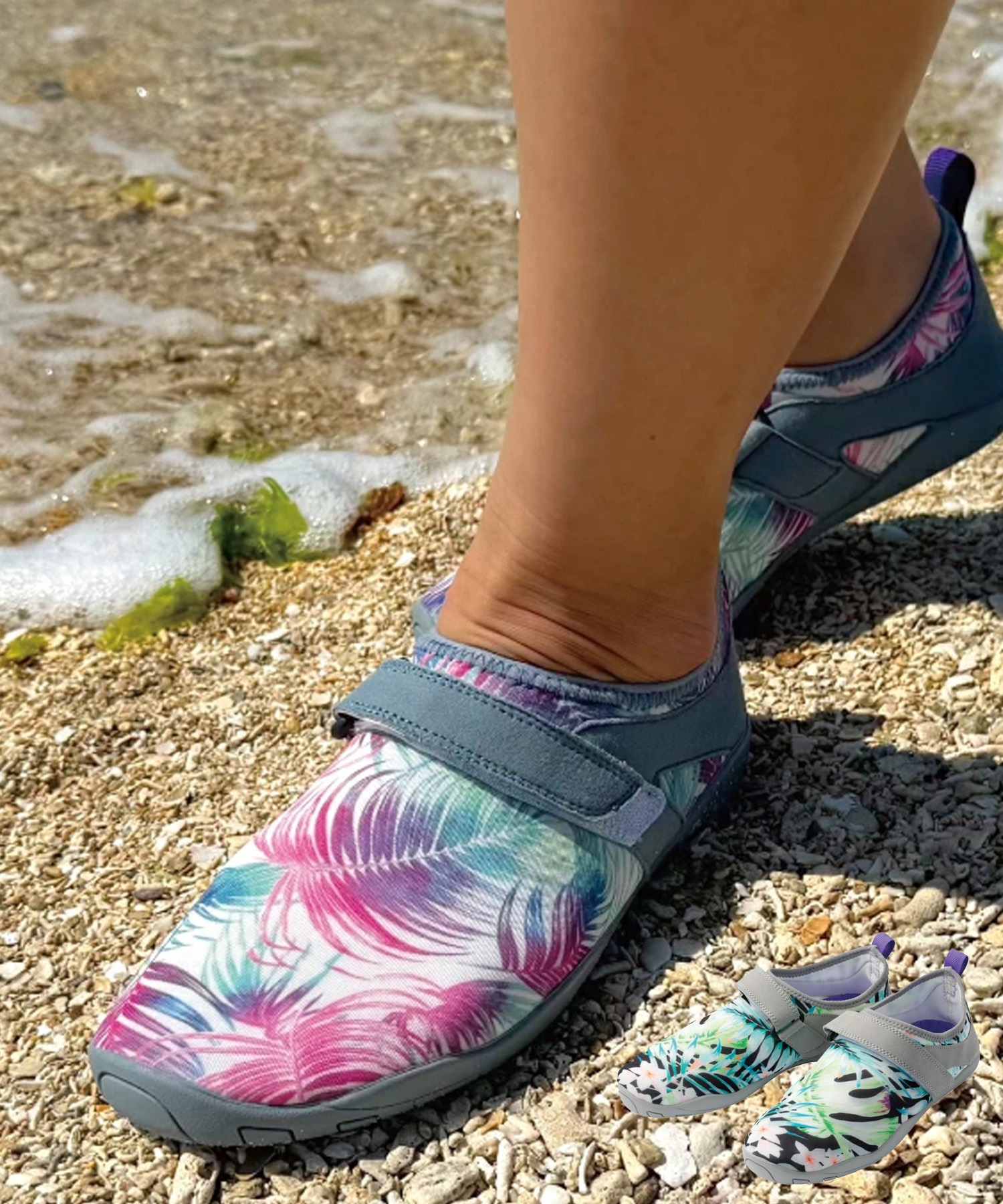 AQA エーキューエー マリンシューズフィット KW-4674(TROPI-22.0cm)