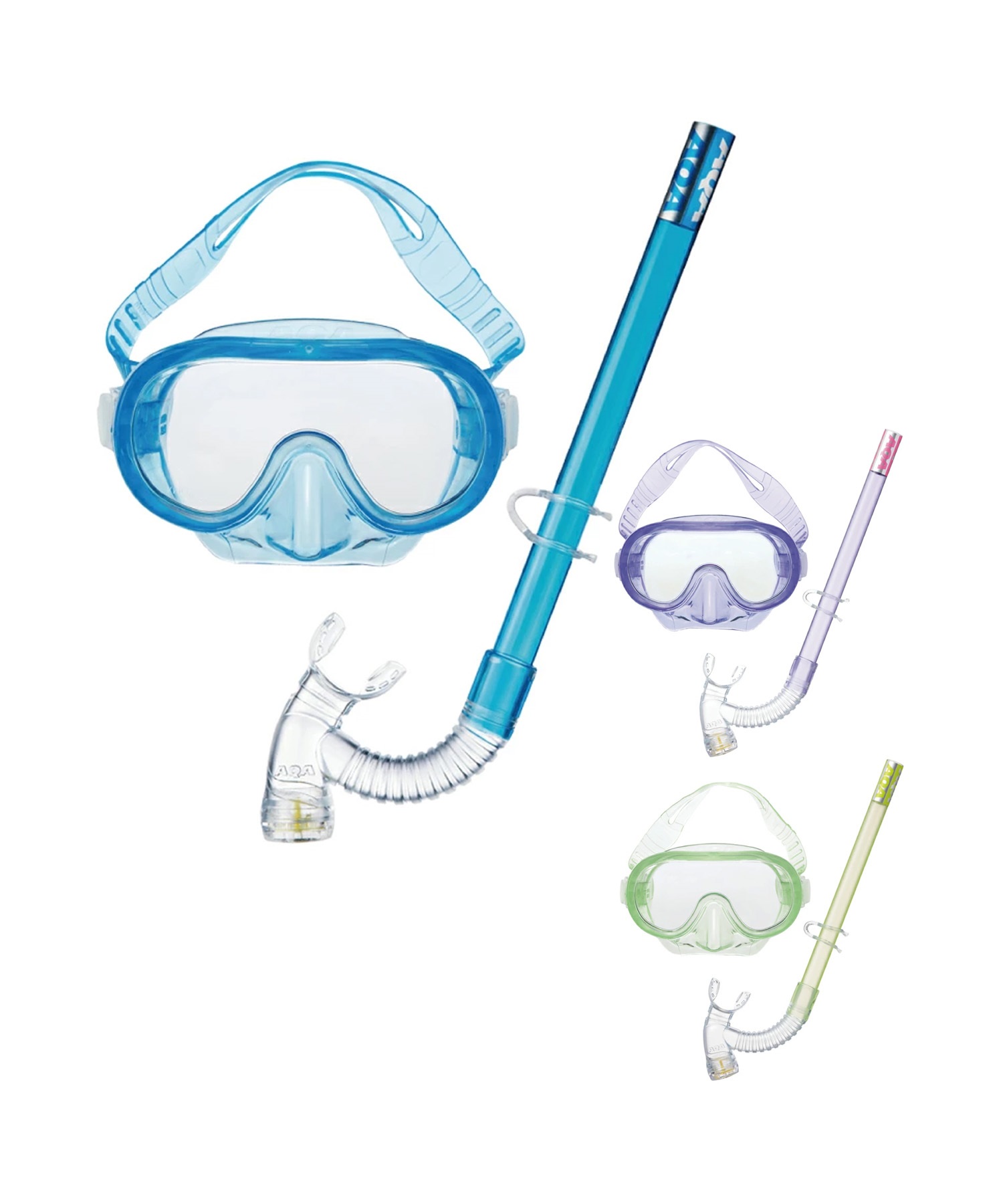 AQA エーキューエー マスク スノーケル キッズ ジュニア 子供 Sea-J