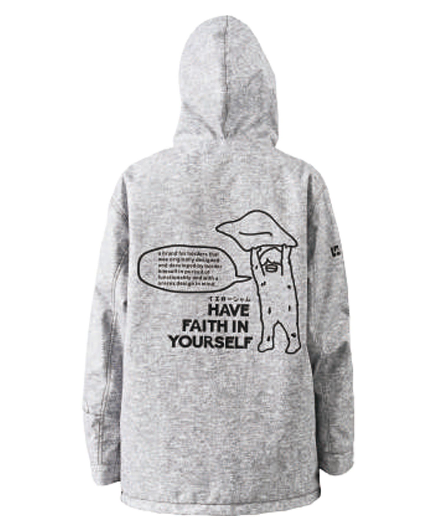 【2526】YELJAM イエロージャム スノーボード ウェア ジャケット ユニセックス YJ52514 ムラサキスポーツ 25-26モデル MX F27(HGRY-S)