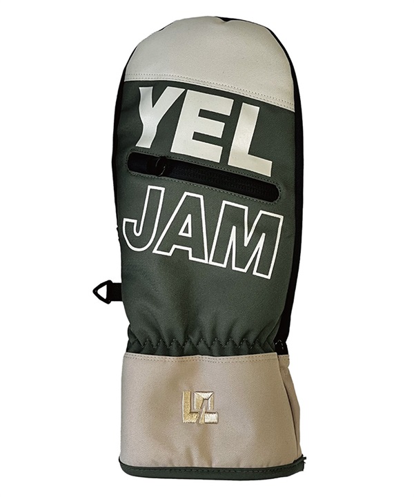YELJAM イエロージャム YJ52552 スノーボード グローブ ユニセックス ミトン ムラサキスポーツ 25-26モデル MX L19【2526】