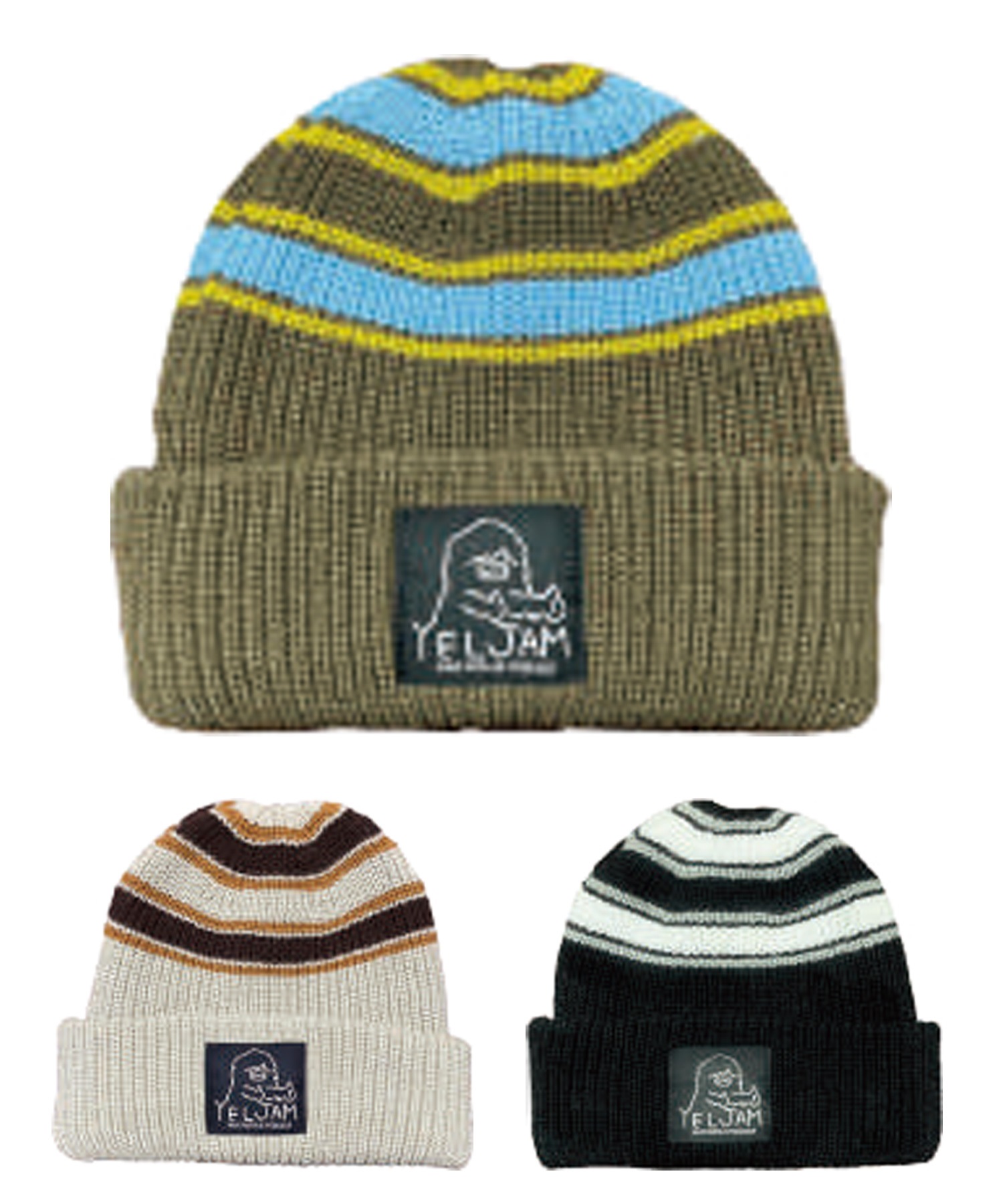 YELJAM イエロージャム YJ52467 スノーボード ビーニー ユニセックス