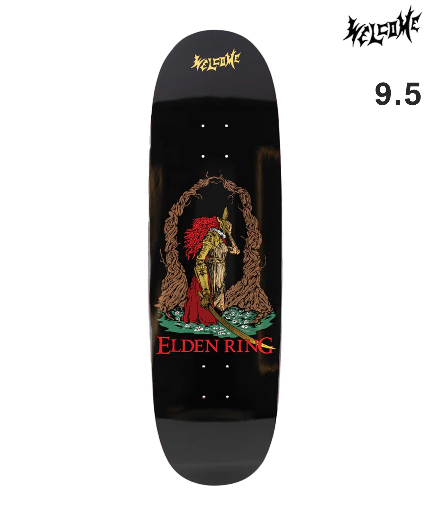 WELCOME ウェルカム スケートボード デッキ 9.5inch ELDEN×WELCOME