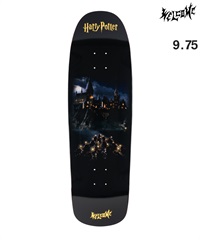 WELCOME ウェルコム スケートボード デッキ HARRY POTTER コラボ 9.75inch ARRIVAL 初心者 ハリーポッター(BLK-9.7inch)