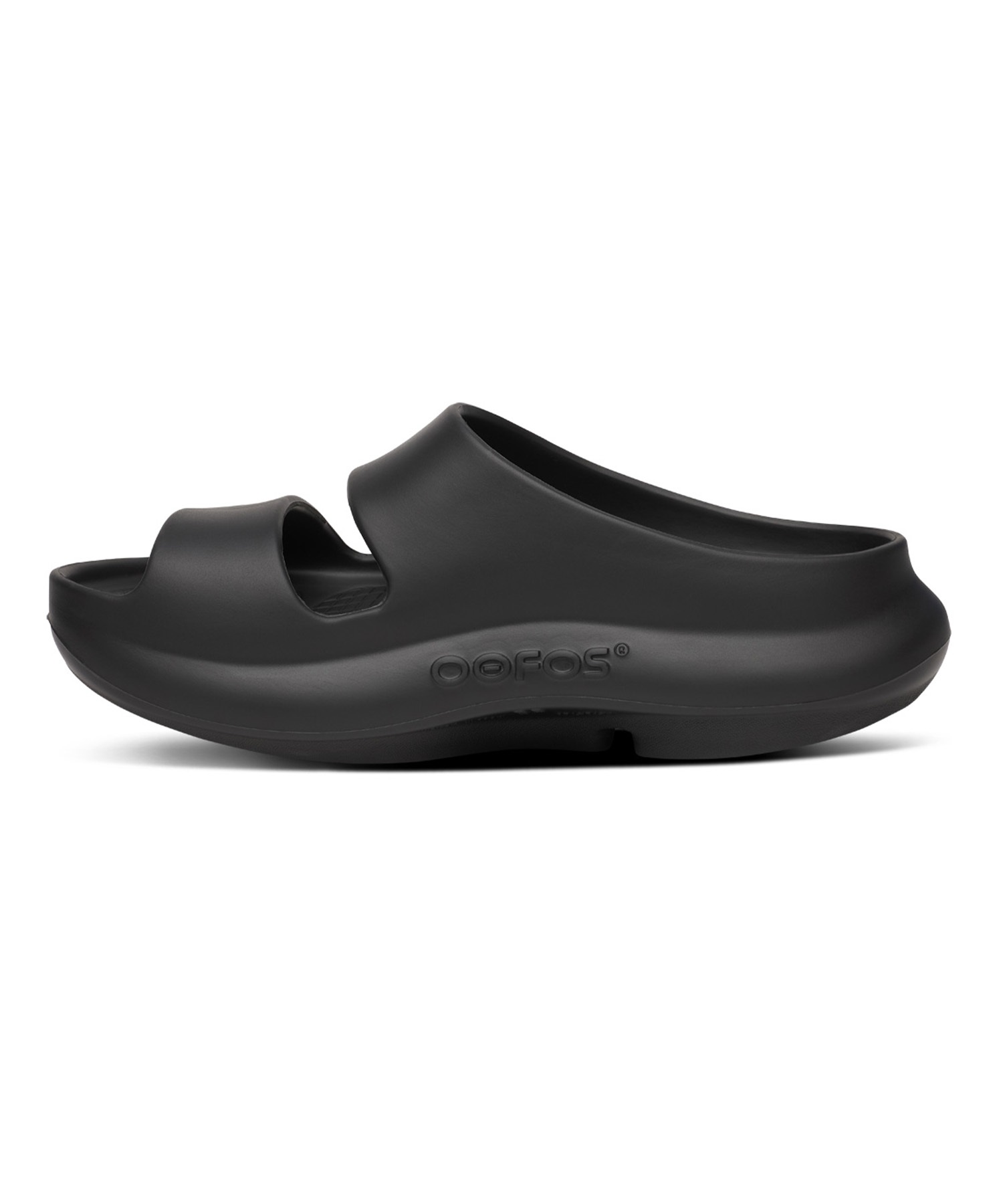 OOFOS ウーフォス サンダル リカバリー 軽量 OOyea ウーヤー 2000970050252(Black-22cm)