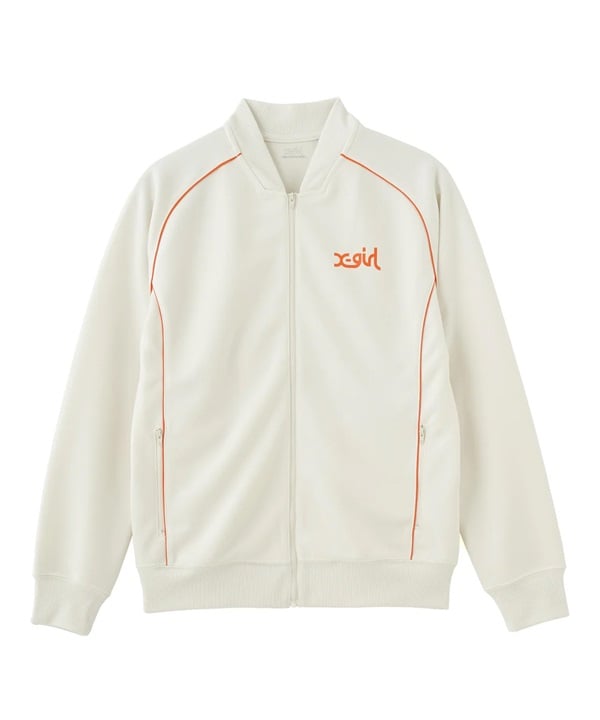 X-girl SPORTSエックスガールスポーツ アウター レディース トラックジャケット 吸水速乾 UVカット TRACK JACKET 155251021003