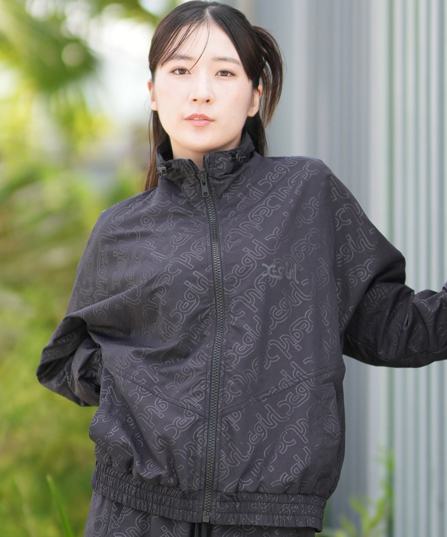 X-girl SPORTS エックスガールスポーツ ジャージ トラックジャケット