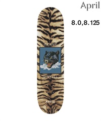 APRIL エープリル スケートボード デッキ 8.0,8.125inch SHANE O'NEILL  LEOPARD ムラサキスポーツ
