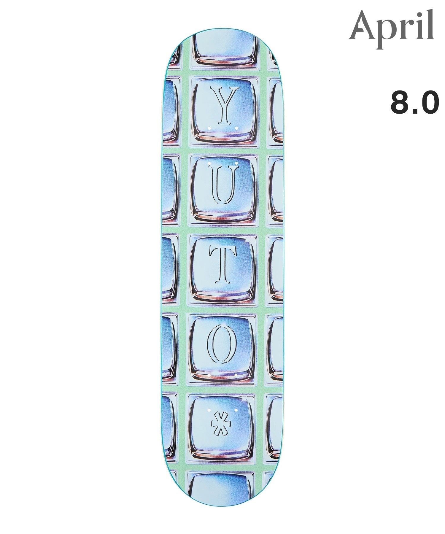 APRIL YUTO HORIGOME DIALLED SEAFOAM 8インチ APRIL エープリル スケートボード デッキ 7.37,8.0inch YUTO HORIGOME
