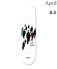 アッキ様 APRIL エープリル スケートボード デッキ 8.0inch KAI KISHI FIGURES
