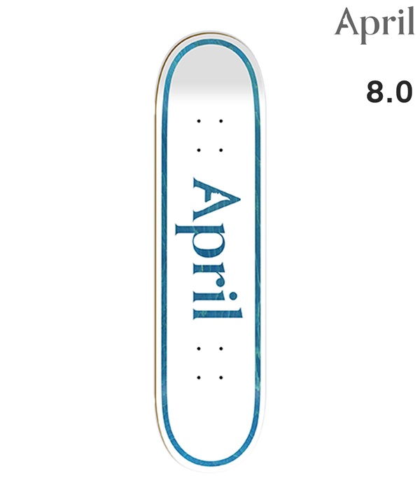 APRIL エープリル スケートボード デッキ 7.25,8.0inch OG LOGO ムラサキスポーツ